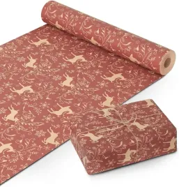 papier-do-pakowania-prezentow-czerwony-renifery-swiateczny-44cm-25m