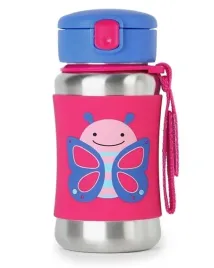 skip-hop-bidon-termiczny-350-ml-motyl-stal-nierdzewna-slomka