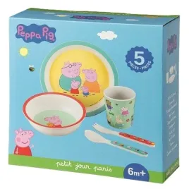 petit-jour-paris-zestaw-naczyn-melaminowych-5-el-swinka-peppa