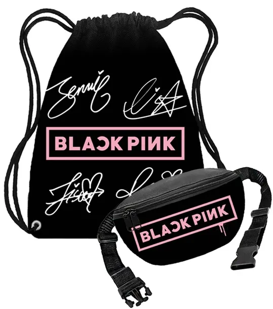 BLACKPINK WOREK + NERKA SASZETKA SUPER PREZENT