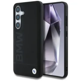 etui-bmw-leather-big-wordmark-na-samsung-galaxy-s25-czarne
