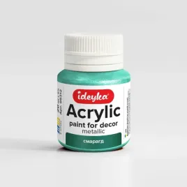 ideyka-farba-akrylowa-metaliczna-szmaragd-20-ml-kremowa-szybkoschnaca