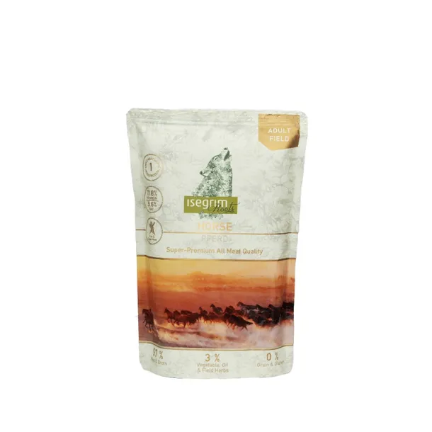 Isegrim Premium saszetka roots konina mieszanka warzyw 410g