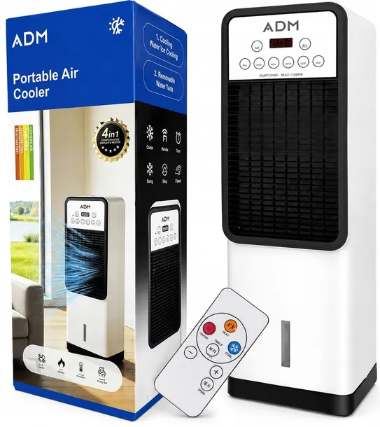 Przenośny klimator i grzejnik 2w1 Cool&Heat SR-006-7002 pilot 1800 W