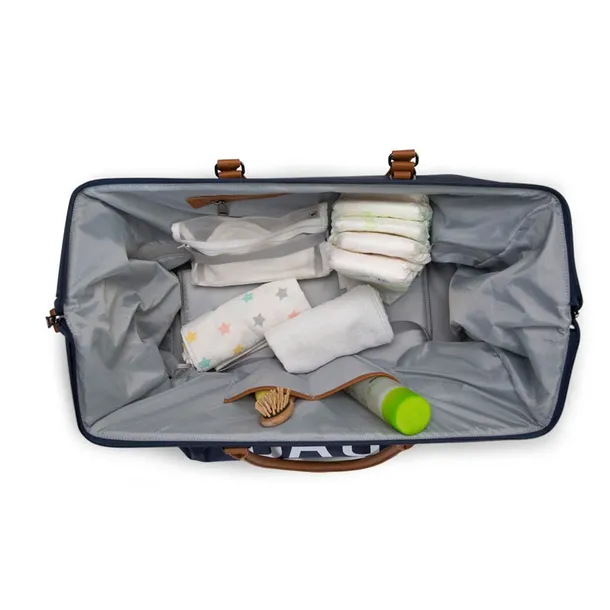 torba-mommy-bag-granat-stan-nowy