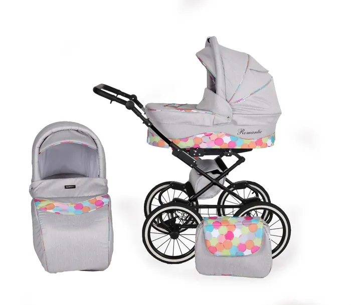 kunert-romantic-classic-wozek-3w1-stelaz-aluminiowy