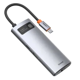 wielofunkcyjny-hub-6w1-usb-c-pd-hdmi-3x-usb-3-2-rj45-szary-adapter-do