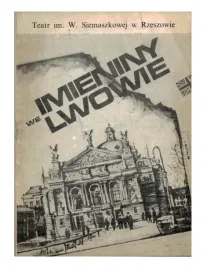 program-teatralny-1989-rok-imieniny-we-lwowie-zdzislaw-kozien-rzeszow-prl