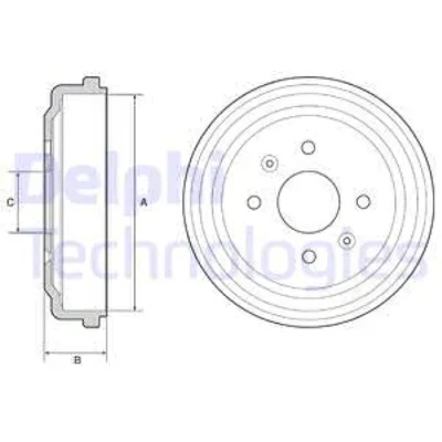 beben-hamulcowy-delphi-bf548-producent-czesci-delphi
