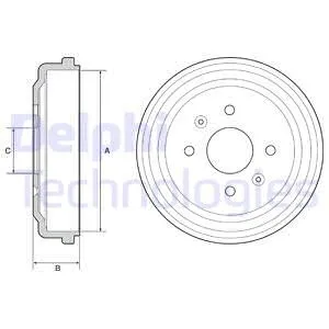 beben-hamulcowy-delphi-bf548-numer-katalogowy-oryginalu-chevrolet-sgm-96470999