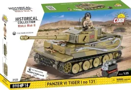 model-czolgu-cobi-panzer-vi-tiger-i-nr-131-w-skali-1-35-kolekcja-historyc