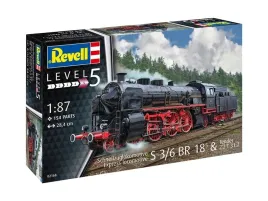 model-lokomotywy-parowej-s3-6-br18-tender-revell-1-87-do-sklejania