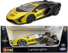 model-samochodu-lamborghini-sian-fkp-37-bburago-1-18-zolty-gradient