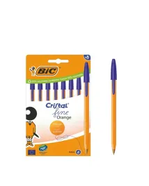 bic-cristal-orange-original-fine-dlugopisy-niebieskie-8-sztuk