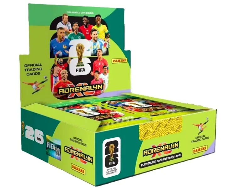 PANINI FIFA WORLD CUP 2026 BOX 24 SASZETKI 192 KARTY