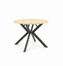 stol-do-jadalni-okragly-rozkladany-dab-artisan-102-142-cm-metalowe-nogi