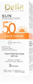 delia-sun-protection-lekki-krem-do-twarzy-spf-50-z-kwasem-hialuronowym-50-m