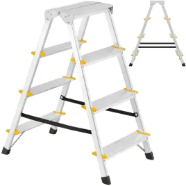 drabina-domowa-aluminiowa-dwustronna-skladana-taboret-do-278-cm-2x4-stopnie
