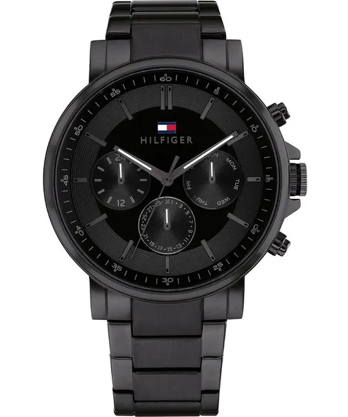 Męski Zegarek Tommy Hilfiger Tyson 1710590 – Klasyka w Stylu All-Black