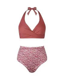 stroj-kapielowy-bikini-wysoki-stan-cupshe-ceglasty-w-kwiaty-m