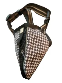 kaganiec-dla-psa-siatkowy-xl-antyszczekowy-lekki-czarno-bialy-oddychajacy