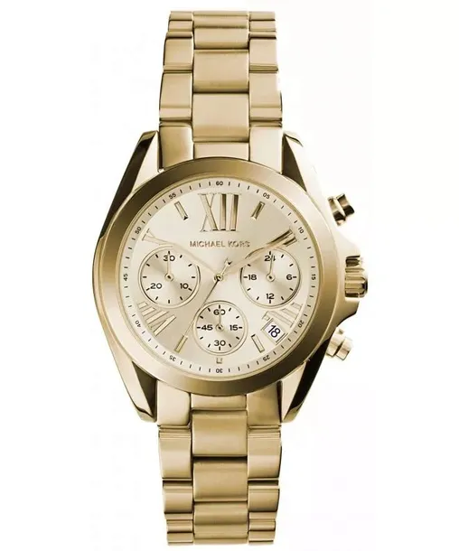 Damski Zegarek Michael Kors Mini Bradshaw MK5798 – Złoty Chronograf
