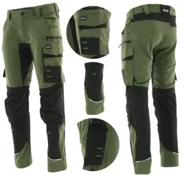 spodnie-robocze-elastyczne-meskie-khaki-taktyczne-oliwka-nylon-sofsthell
