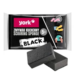 york-czarny-zmywak-kuchenny-5-sztuk