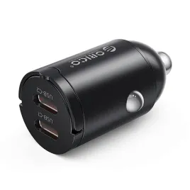 ladowarka-samochodowa-orico-miniring-30w-2x-usb-c-czarna