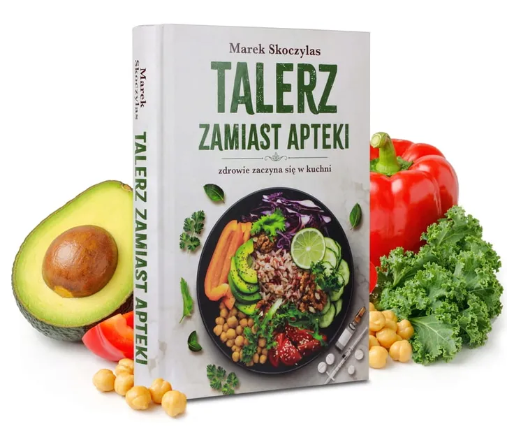 Talerz zamiast apteki Marek Skoczylas książka zdrowe odżywianie