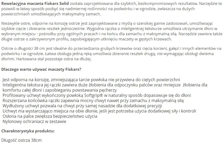fiskars-maczeta-solid-fs1051235-stan-nowy-dlugosc-ostrza-38-cm