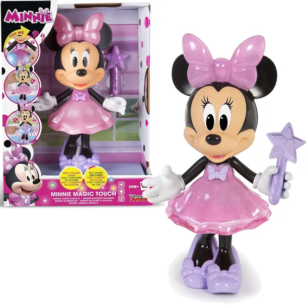 Minnie Interaktywna Lalka Magic Touch zmienia kolory