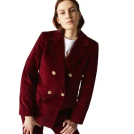 marynarka-damska-lacoste-prosta-bordowa-sztruksowa-r-s
