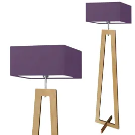 lampa-stojaca-podlogowa-fioletowa-drewniana-led-e27-z-abazurem-nowoczesna