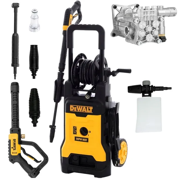 DEWALT MYJKA CIŚNIENIOWA 240BAR PROFESJONALNA ALU POMPA