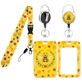 uchwyt-na-karte-identyfikacyjna-retractable-pszczola-slonecznik-zolty-73cm