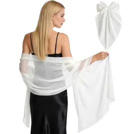 etola-szyfonowa-biala-200x70-cm-z-spinka-do-wlosow-wieczorowa-elegancka