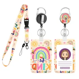 smycz-na-identyfikator-teczowa-be-kind-z-uchwytem-retractable-dla-doroslych