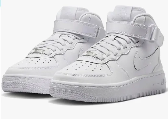 Nike AIR FORCE 1 MID EASYON buty sportowe biały FN1193 111 rozmiar 38