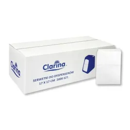 serwetka-biala-gastronomiczna-clarina-do-dyspenserow-17x17-cm-2000-szt