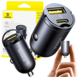 baseus-ladowarka-samochodowa-30w-usb-a-usb-c-kompaktowa-solidna-konstrukcja