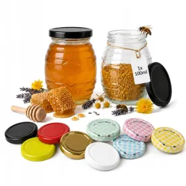 sloik-na-miod-szklany-ul-100ml-sloiki-na-pylek-cukierki-dzem-z-wieczkiem