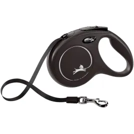 smycz-flexi-dla-psa-do-25-kg-new-classic-m-tasma-5-m-czarna