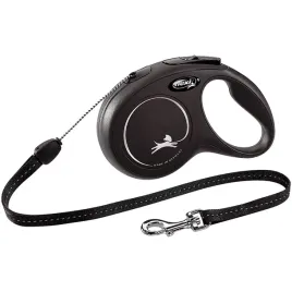 smycz-flexi-dla-psa-do-15-kg-new-classic-s-linka-8-m-czarna