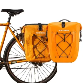 sakwa-rowerowa-tylna-rockbros-wodoodporna-25-32l-pomaranczowa-na-bagaznik