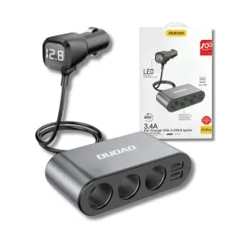 ladowarka-samochodowa-2x-usb-3x-rozdzielacz-gniazda-zapalniczki-szara