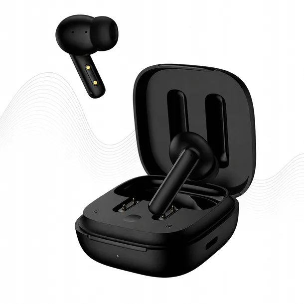 QCY T13 ANC Dokanałowe Bluetooth 5.3 Czarny