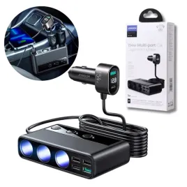 ladowarka-samochodowa-154w-9w1-usb-c-usb-a-gniazda-zapalniczki-led-kabel-1m