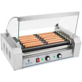 grill-rolkowy-do-hot-dogow-7-teflonowych-rolek