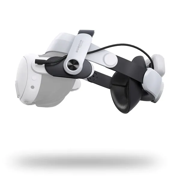 Pasek odciążający BoboVR M3 Pro do gogli Meta Quest 3/3s + bateria 5200 mAh